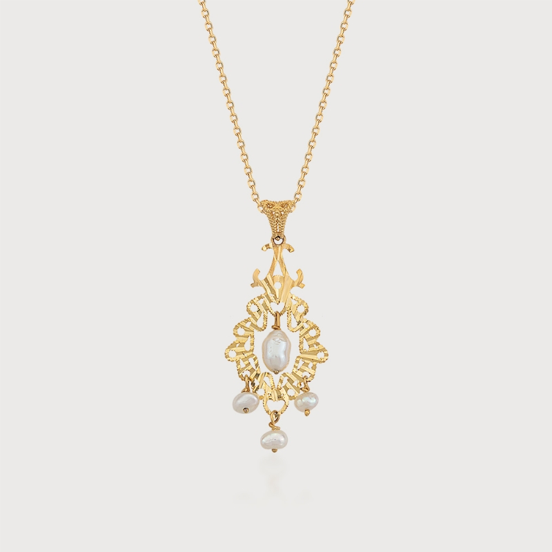 Golden Serenity Gold Necklaces