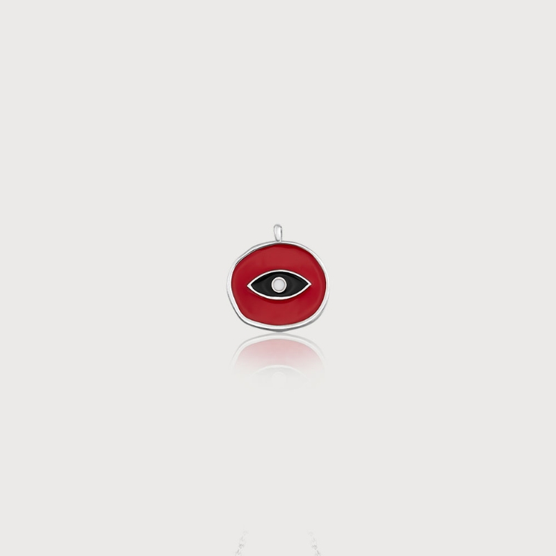 Eye of Ziggurat Charm - Red