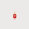 Enchanted Red Dreams Gold Charm