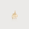 Guardian of Time Elephant Gold Charm