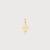 Dreamy Hamsa Gold Charm